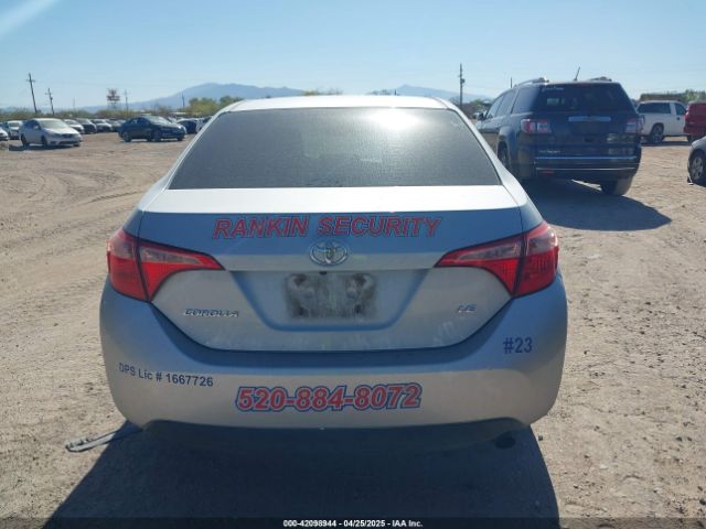 2T1BURHE1JC097976 Toyota COROLLA LE
