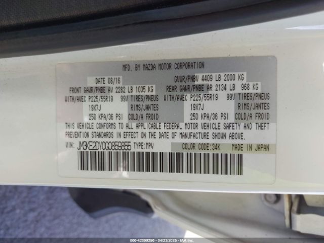 JM3KE2DY0G0859855 Mazda py