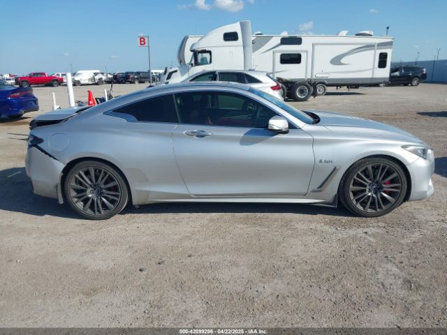 JN1FV7EK1HM610205 Infiniti Q60 3.0t Red Sport 400