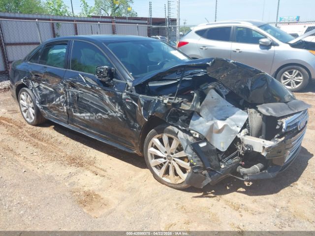 2017 AUDI A4 WAUKMAF42HN050732