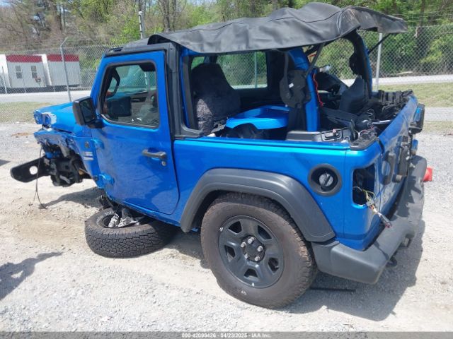 2022 JEEP WRANGLER 1C4GJXAG5NW201364 Photo 2