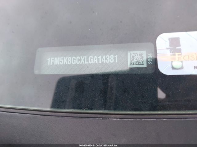1FM5K8GCXLGA14381 Ford Explorer St