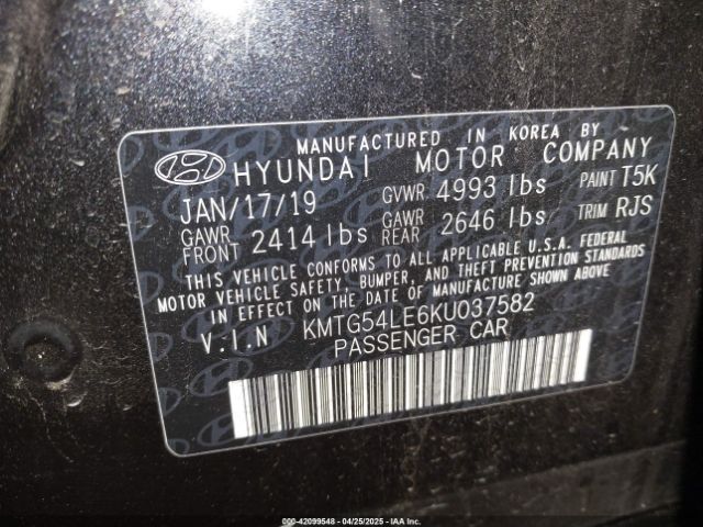 2019 GENESIS G70 KMTG54LE6KU037582 Photo 8