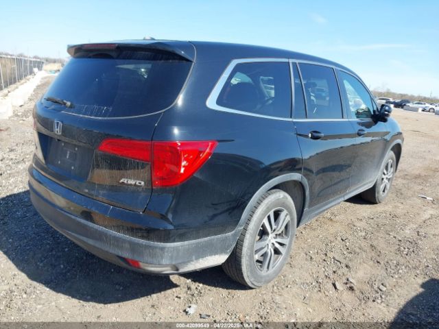 5FNYF6H54GB106872 Honda Pilot Ex-l