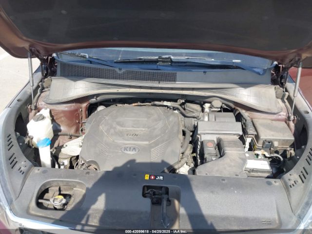 5XYPG4A58KG565461 KIA Sorento 3.3l Lx