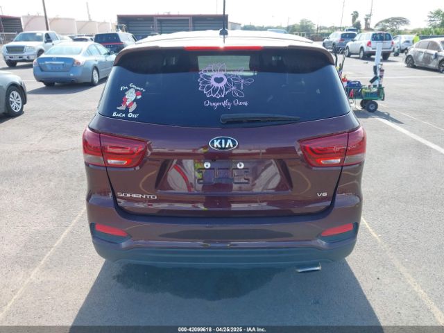 5XYPG4A58KG565461 KIA Sorento 3.3l Lx