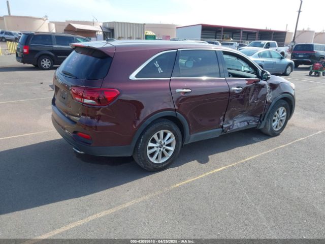 5XYPG4A58KG565461 KIA Sorento 3.3l Lx