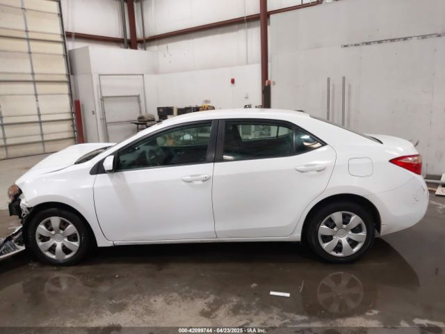 2T1BURHE7JC109709 Toyota COROLLA LE