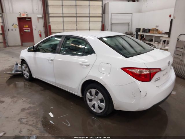 2T1BURHE7JC109709 Toyota COROLLA LE