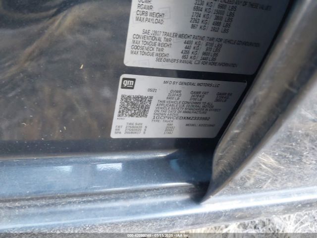1GCPWCEDXMZ333592 Chevrolet Silverado 1500 2wd  Short Bed Lt