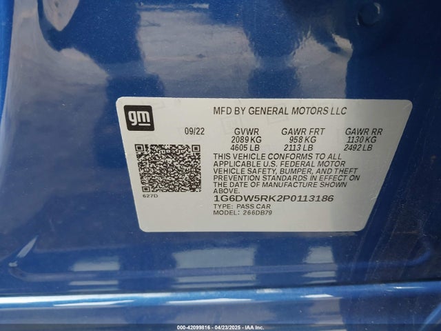 2023 CADILLAC CT5 1G6DW5RK2P0113186 Photo 8