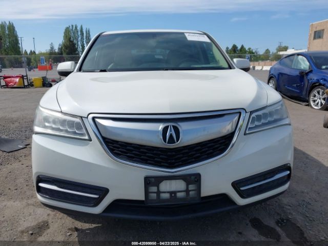 5FRYD3H25GB009205 Acura Mdx Acurawatch Plus Package