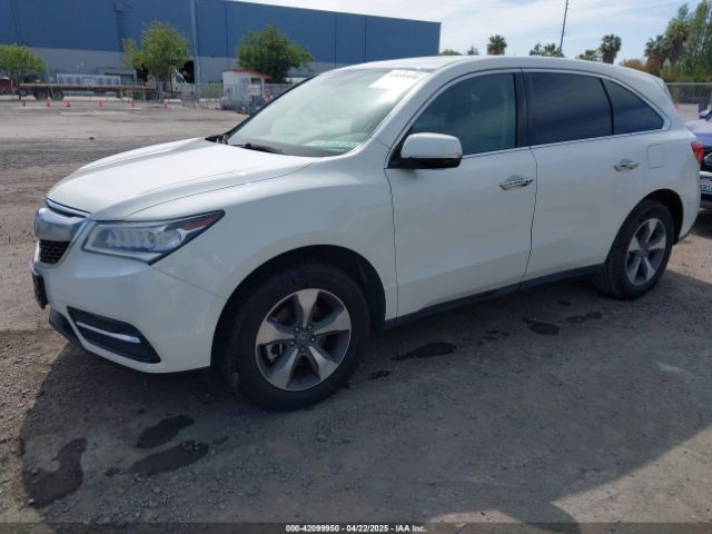 5FRYD3H25GB009205 Acura Mdx Acurawatch Plus Package