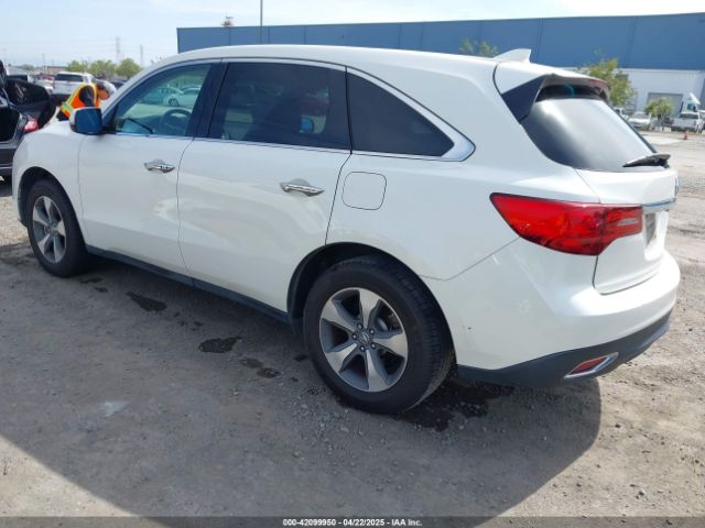 5FRYD3H25GB009205 Acura Mdx Acurawatch Plus Package
