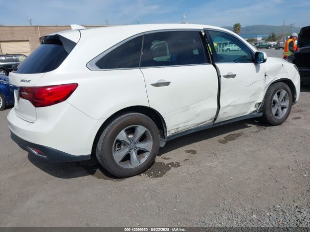 5FRYD3H25GB009205 Acura Mdx Acurawatch Plus Package