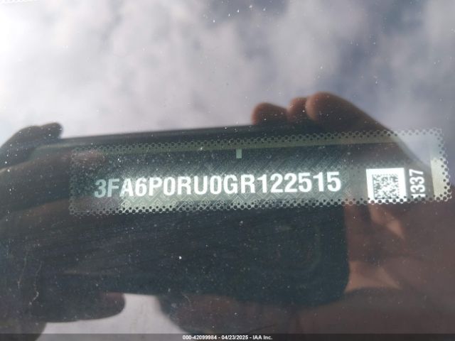 3FA6P0RU0GR122515 Ford Fusion Hybrid Titanium