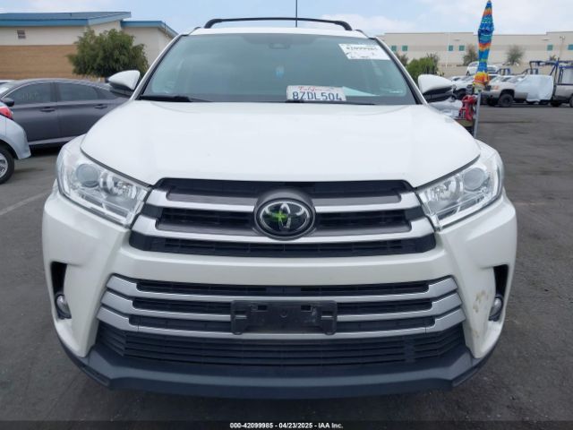 5TDKZRFH6KS350958 Toyota Highlander Xle