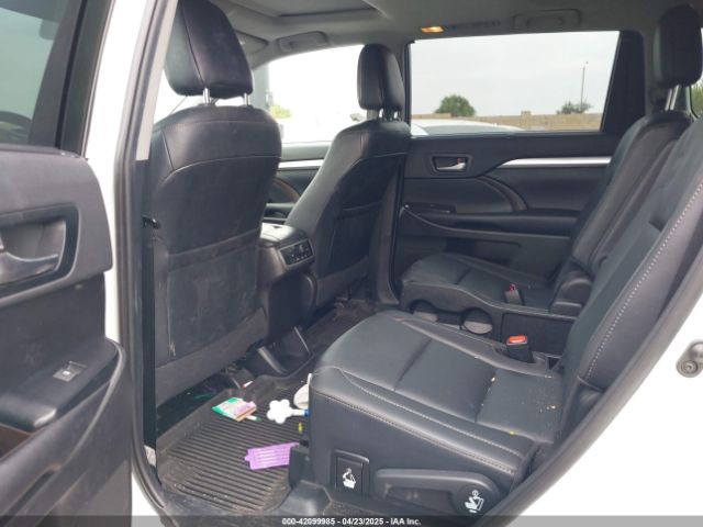 5TDKZRFH6KS350958 Toyota Highlander Xle