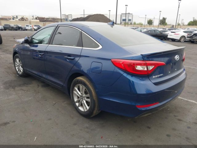 5NPE24AF9HH578638 Hyundai SONATA SE