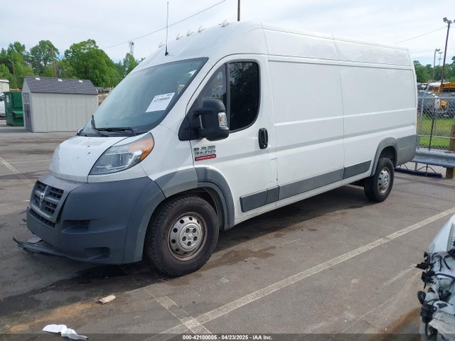 3C6URVJG0JE114581 RAM Promaster 3500 Cargo Van High Roof 159 Wb Ext