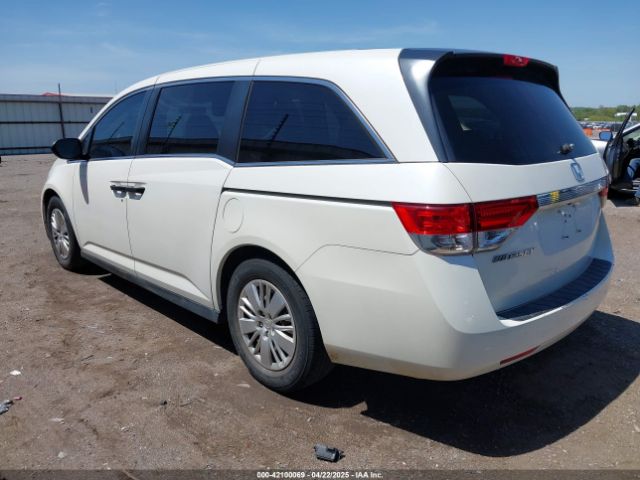 5FNRL5H25GB168911 Honda ODYSSEY LX