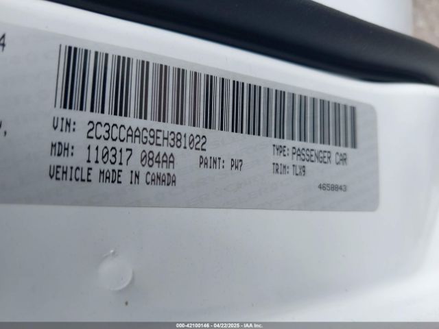 2C3CCAAG9EH381022 Chrysler 300