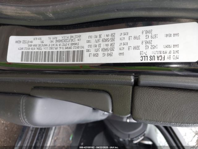 1C4RJFCG2KC849046 Jeep Grand Cherokee High Altitude 4x4