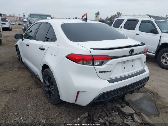 5YFS4MCE8MP077285 Toyota Corolla Se Nightshade Edition