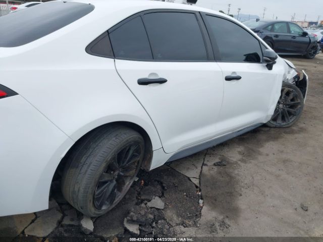 5YFS4MCE8MP077285 Toyota Corolla Se Nightshade Edition