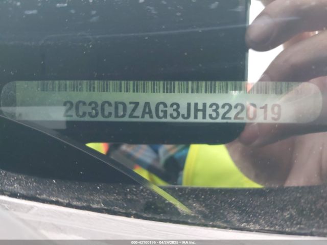 2018 DODGE CHALLENGER 2C3CDZAG3JH322019 Photo 8