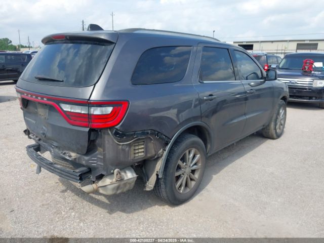 1C4RDHAG3JC366525 Dodge Durango Sxt Rwd