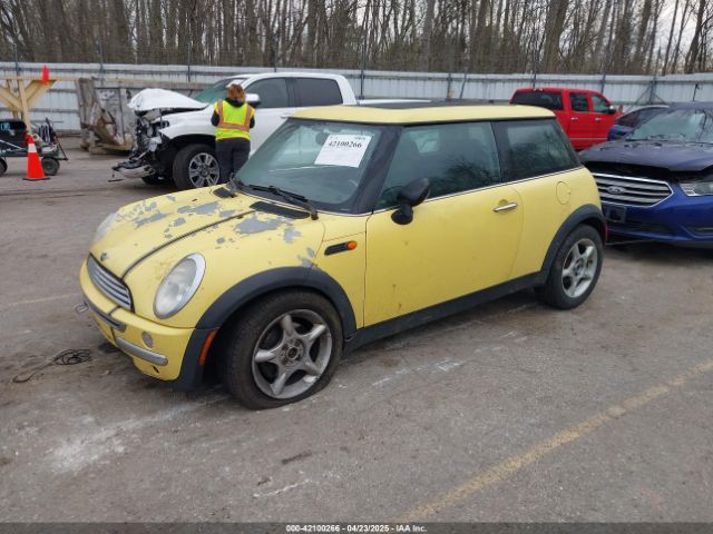 2002 MINI COOPER WMWRC33452TC34781 Photo 1