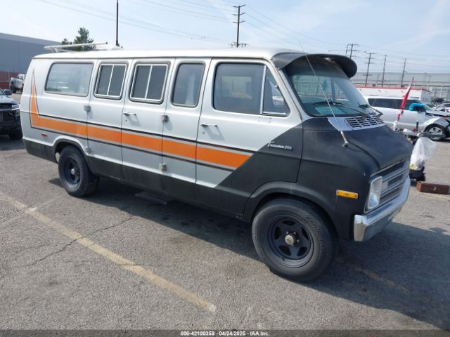 1977 DODGE CAMPER VAN B25BE7X113272