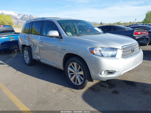 2008 TOYOTA HIGHLANDER HYBRID JTEEW44A582023896