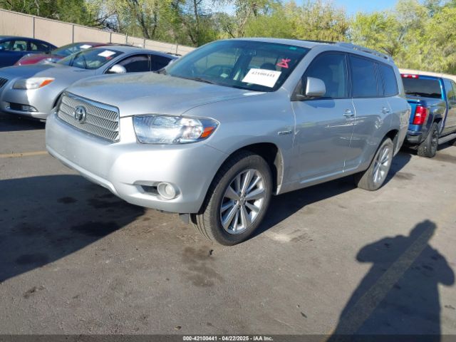 2008 TOYOTA HIGHLANDER HYBRID JTEEW44A582023896 Photo 1