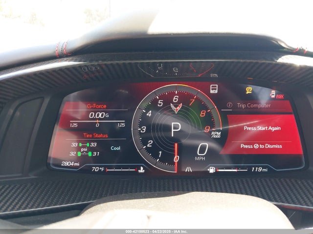 Продаж на аукціоні авто 2023 Chevrolet Corvette Z06 Rwd  3lz, vin: 1G1YF2D38P5600126, номер лоту: 42100523