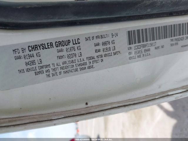 1C3CDFBB0FD150117 Dodge DART SXT