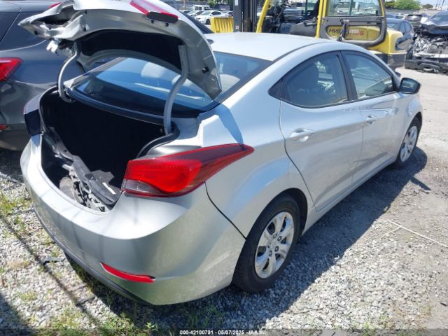 5NPDH4AE6GH667082 Hyundai ELANTRA SE