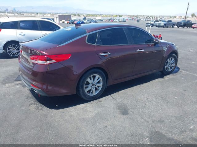 5XXGT4L36JG179485 KIA Optima Lx