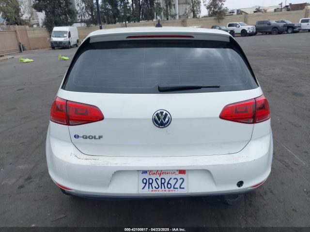 WVWKP7AU2GW915504 Volkswagen E-golf Se