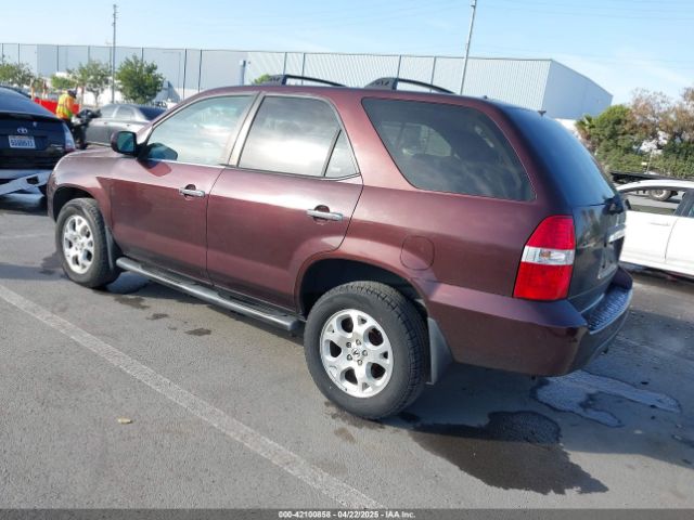 2001 ACURA MDX 2HNYD18851H541348 Photo 2