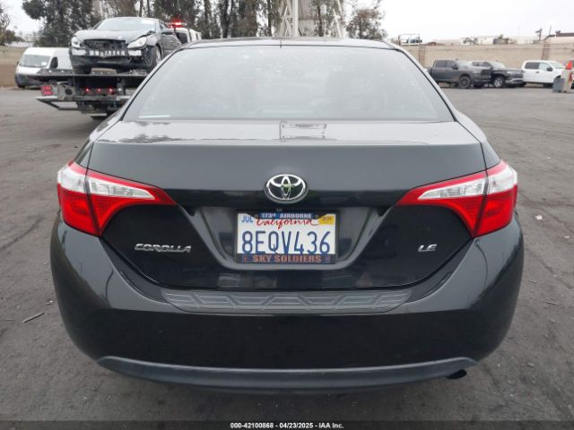5YFBURHE5FP329583 Toyota COROLLA LE