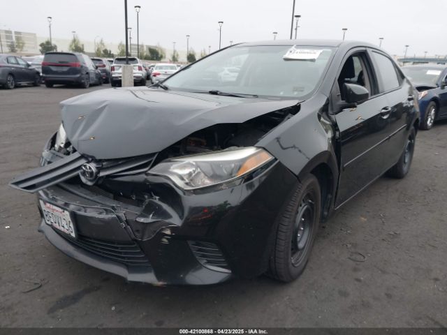 5YFBURHE5FP329583 Toyota COROLLA LE