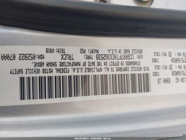 2014 RAM 1500 1C6RR7FTXES362539 Photo 8