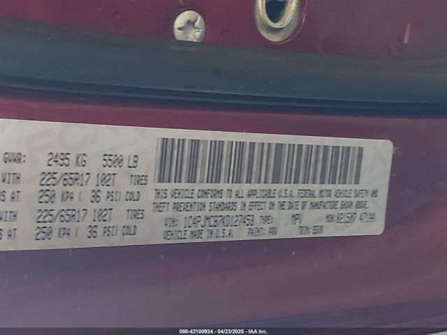 2019 JEEP CHEROKEE 1C4PJMCB7KD127453 Photo 8