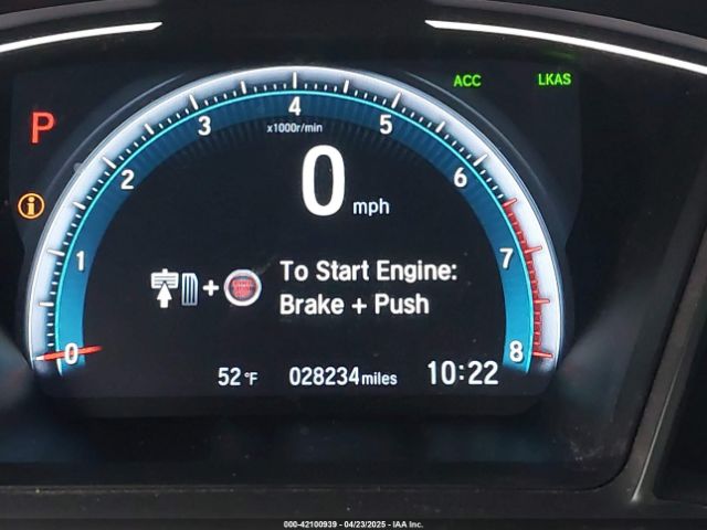 2HGFC3B38KH350275 Honda CIVIC EX