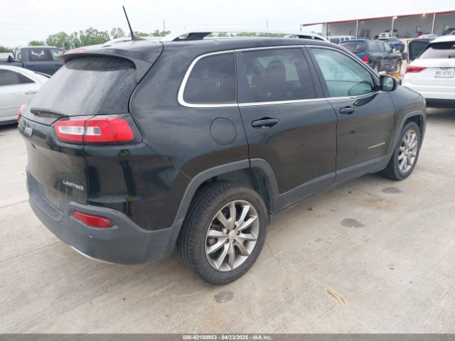 1C4PJLDB9JD572980 Jeep Cherokee Limited Fwd