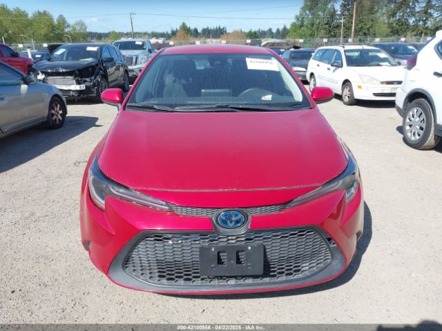 5YFEPMAE2MP180273 Toyota COROLLA LE