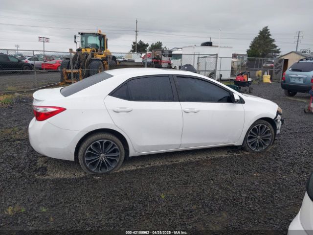 2T1BURHE4FC403172 Toyota Corolla S Plus