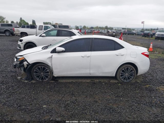 2T1BURHE4FC403172 Toyota Corolla S Plus